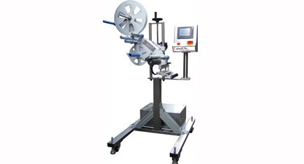 LabelOn Pic 1 - Basic Top and Bottom Labelling Machine