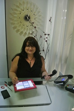 St Kilda Road Chiropractic Pic 3 - Our receptionist Kelly