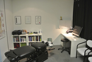 St Kilda Road Chiropractic Pic 4 - Our treatment room