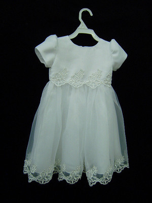 cutiepye christening wear Pic 3 - organza made by cutiepye