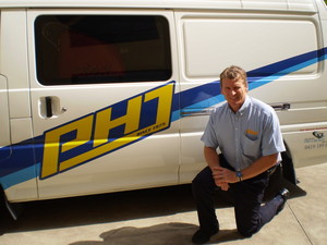 PHJ Services Pic 3 - One of five vans