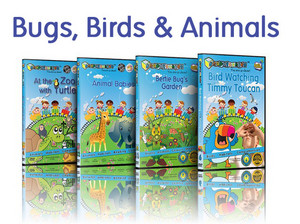 Snapatoonies Pic 5 - Snapatoonies Bugs Birds and Animals DVD collection