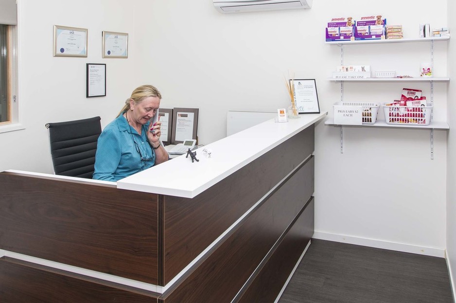 Nelson Bay Boarding Kennels Pic 1 - Our reception at One Mile premises