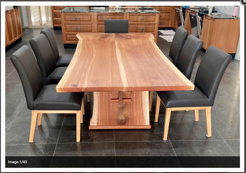 TABLELAND TABLE CRAFT Pic 2 - Love this table and chairs Workmanship is amazing Cant praise the work enough Highly recommend Chris for furniture that can be passed onto family in years to come