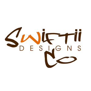 Swiftii Designs Co. Pic 3 - Swiftii Designs Co logo design We strive to create a masterpiece for your garden oasis or any wall within your abode We produce quality hand painted designs outdoor wall art kids hand painted design personalised canvas art personalised bookmark