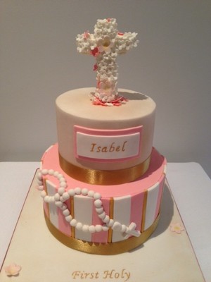 Finesse Cakes by Ingrid Pic 2 - First Holy Communion Cake