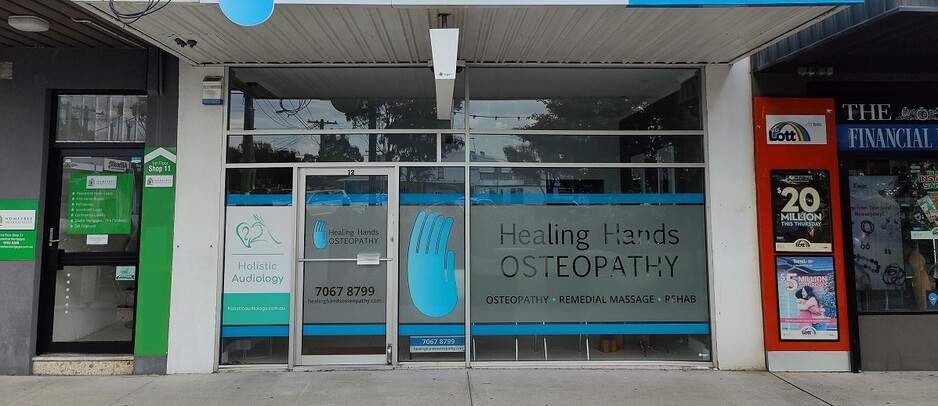 Holistic Audiology Pic 1 - Our shopfront We are located inside Healing Hands Osteopathy