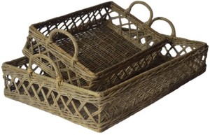 Cane Design Pic 2 - Rattan Lattice Trays