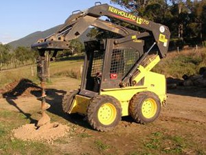 Mike Brown Earthworks And Bobcat Pic 2 - excavation drilling grading Victoria