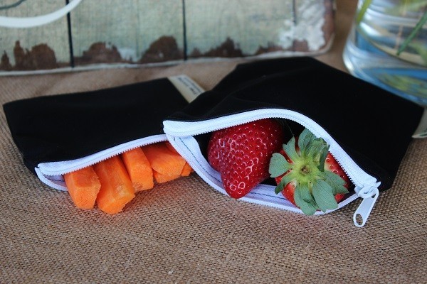 Minime Organics Pic 1 - Cotton Snack Bags