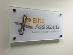 Proform Projects Pic 4 - Corporate Reception Plaque Signage