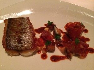 Ezard Pic 5 - Ocean trout with smoked bacon broth