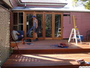 Qld Heritage Restorations Pic 5 - Decks and BiFold doors