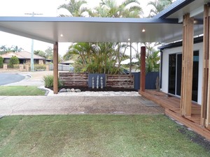 The Pergola Specialist Pic 4 - With carports we offer the same construction and options as Patios We can build in timber metal or a combination of both The options are limitless Carports can be free standing or attached to the house and the carport roof can be any pitch or angle