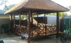 The Pergola Specialist Pic 5 - We can built anything you require in this department No project too complicated or challenging We have just finished building a shed wrapped around the outside of a water tank the customer loves it You can see it in the gallery