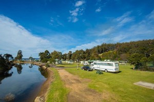 Eden Beachfront Holiday Park Pic 5 - Powered caravan sites