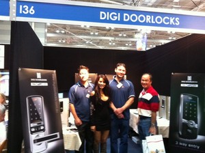 DIGI DOORLOCKS Pic 2 - HIA show digi doorlocks