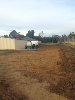 MGL Excavations Pic 5 - Shed pad prep