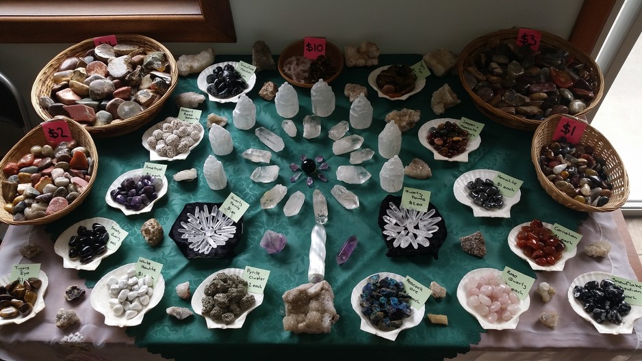 The Majik Web Pic 1 - Assorted Crystals