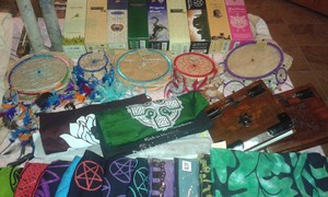 The Majik Web Pic 2 - Incense dream catchers throws more