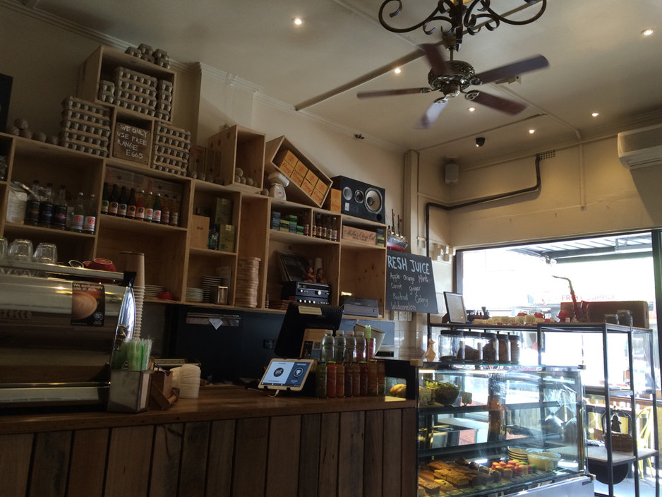 Small Town Bakery Pic 2 - Cafe interior