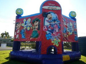 RidesnSlides Pic 3 - Lilo and Stitch Jumping Castle