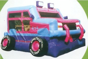 RidesnSlides Pic 4 - Monster Jeep Jumping Castle