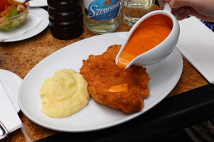 Twenty One (21) Espresso Pic 2 - The Gypsy Schnitzel with Mash