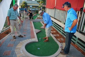 Pemberton Discovery Centre, Eco Tours & Minigolf Pic 2 - Minigolf the Clubhouse fun for all ages