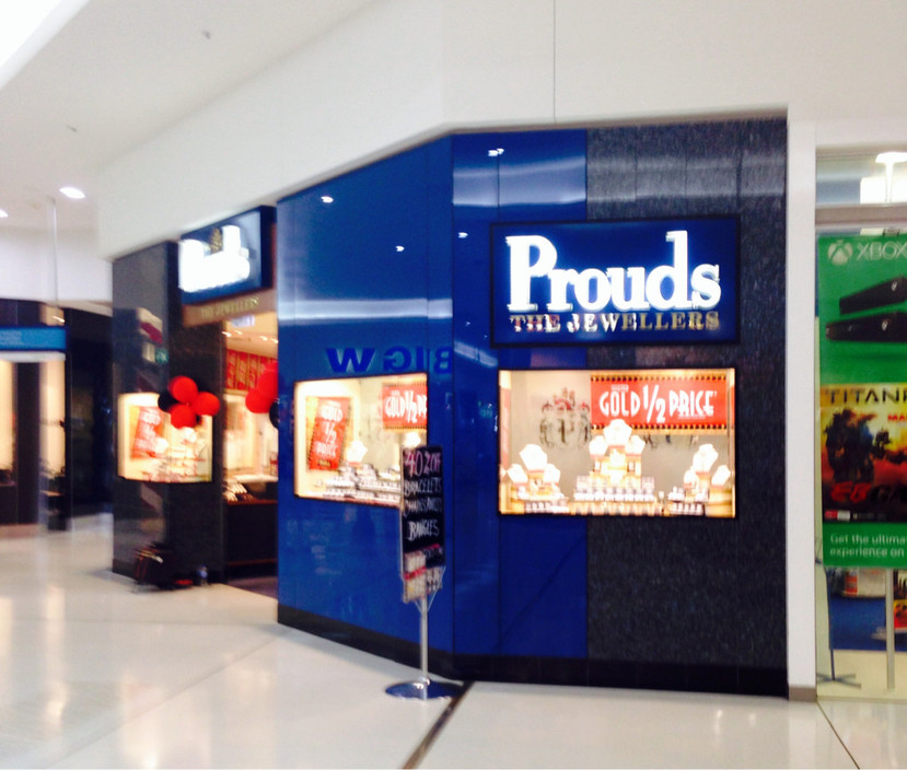 Prouds hot sale gold coast