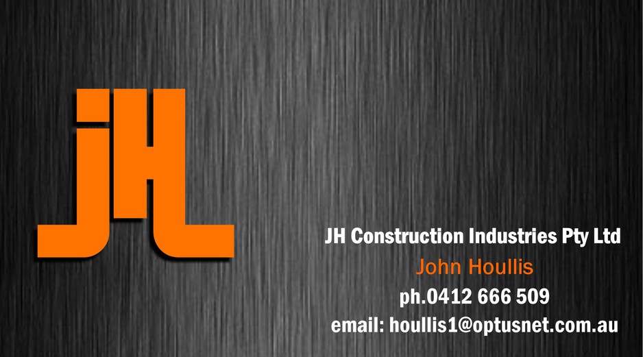 JH Construction Industries Pty Ltd Pic 1