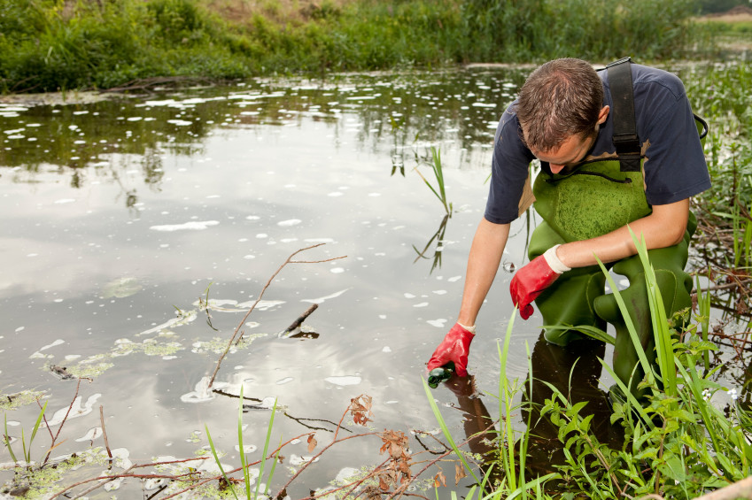 Environmental Site Assessments Pic 1 - Water sampling and analysis