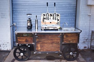 Mobile Coffee Station Pic 2 - Turn Key Coffee Carts