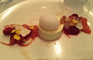 il Centro Pic 5 - Pannacotta and sorbet with blood orange