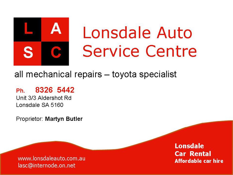 Lonsdale Auto Service Centre Pic 1