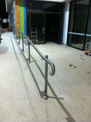 ARB Fabrications Pty Ltd Pic 2 - Stainless Steel Handrail at The Hooper Center Toowoomba