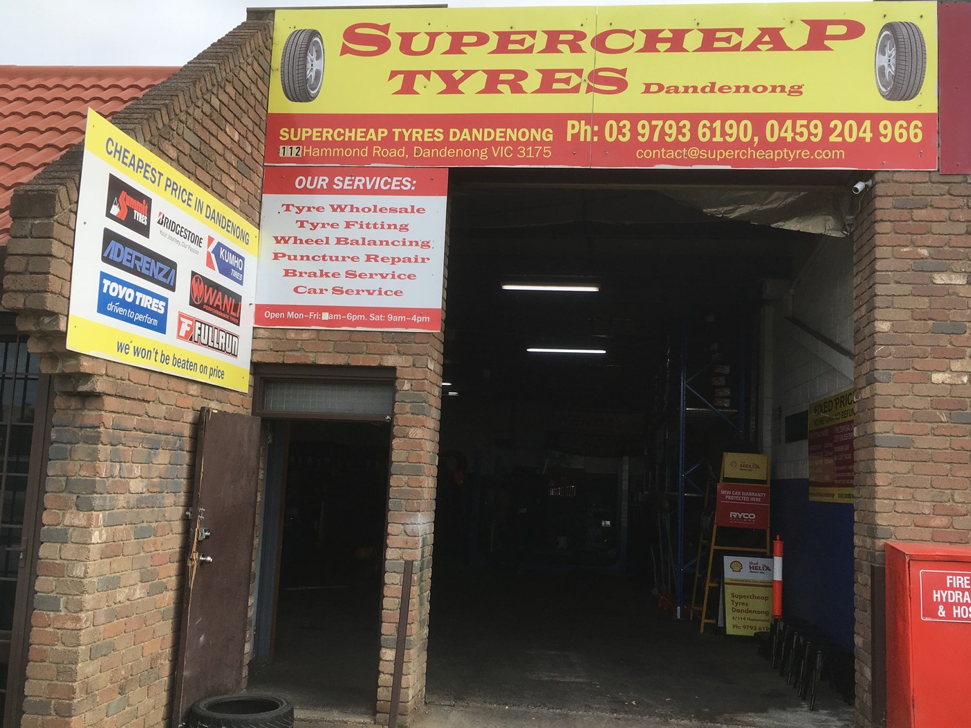 Supercheap Tyres Dandenong in Dandenong South, Melbourne, VIC, Tyres