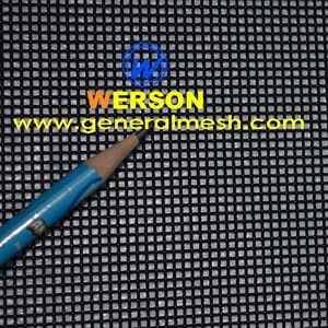 Hebei general metal netting Co.,ltd Pic 2 - China 11 mesh black stainless steel security door screen Hebei general metal netting Coltd world leading security screen supplier