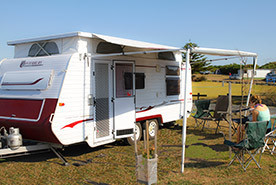 Victorian Caravan Hire Pic 4 - Majestic Grand Tourer