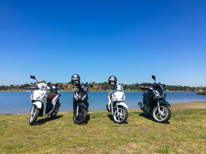 Scootering Pic 5 - Honda scooters and motorcycles for rent in Melbourne