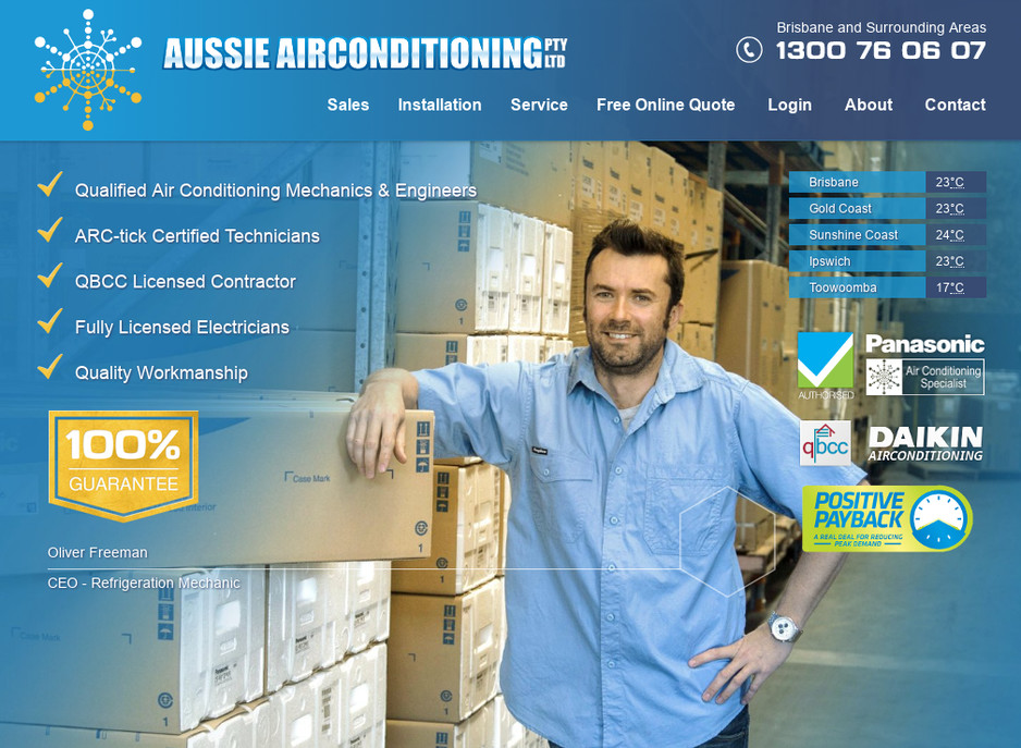 Aussie Air Conditioning PTY LTD Pic 1 - Aussie Air Conditioning Brisbane