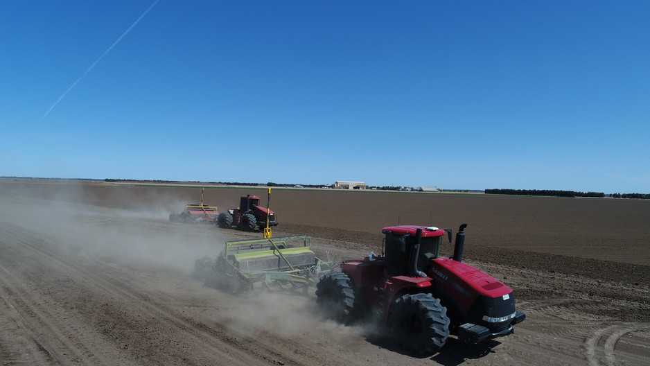 RATCLIFFE EARTHMOVING Pic 1 - Laser Levelling Bulk Earthworks Irrigation developmentField Regrades General Earthworks available