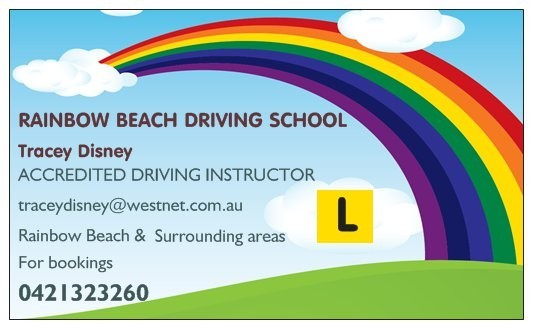 Rainbow Beach Driving School Pic 2 - District to Gympie