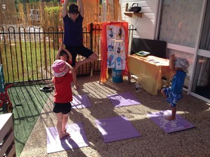 Skippy's Early Learning Centre Pic 3 - As part of our curriculum the children have been participating in Yoga This promotes childrens learning by using a holistic approach to educating and recognising the connectednes