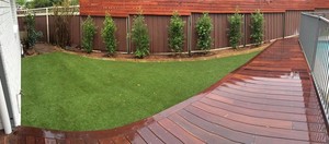 New Leaf Landscaping & Maintenance Pic 5 - Garden renovation new lawn decking and gardens