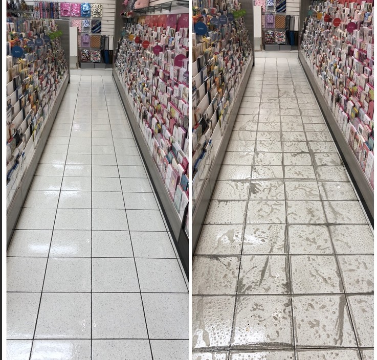 Gold Coast Tile Magic Pic 1 - Before and after clean