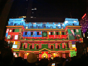 Customs House Pic 2 - Customs House during Vivid Sydney