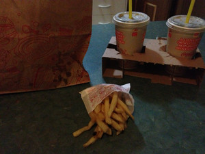 Hungry Jack's Pic 5 - Last fast food meal before the year ends