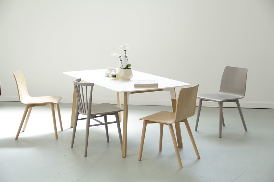 MuBu Home Pic 1 - Our Silo dining table with our Requin and Tami chairs