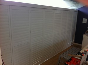 Shutt It Out Pic 5 - These Shutters finished off this Kitchen as well as giving light control and Privacy